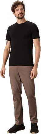 Pact Luxe Essential Slim Fit Crewneck Tee Made With Organic Cotton in Black at Nordstrom, Size Xx-Large