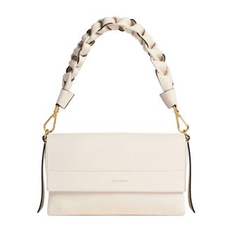 Coccinelle Boheme Schoudertas - Dames - Schoudertassen - Beige - ONE Size - Leer - Tassen