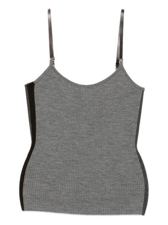 JNBY wool camisole knitted vest - Grey