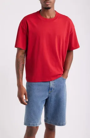 Elwood Crop Hill Tee in Red at Nordstrom, Size Xx-Large