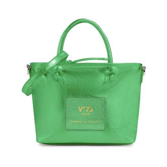 V&deg; 73 Handbags, female, Green, Size: ONE SIZE Poppop Handbag