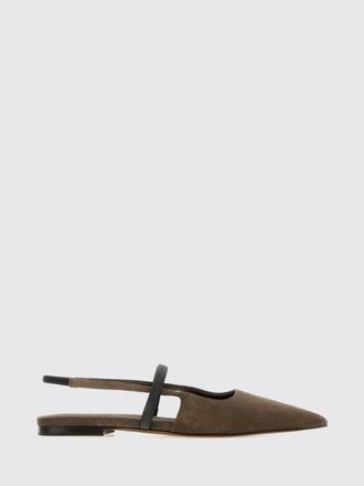 Brunello Cucinelli Ballet Flat Woman color Brown