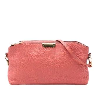 Burberry Pre-owned Cross Body Bags, female, Pink, Size: ONE SIZE Pre-owned Chichester Cross Body Bag