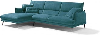 Egoitaliano Ecksofa »FUNNY, hochwertiges und aktuelles Design, bequeme Rückenlehne« hochwertiger Sitzkomfort, L-Form