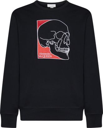 Alexander McQueen Logo Embroidery Sweatshirt