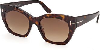 Tom Ford FT1422 JONI-02 52F Womens Sunglasses Tortoiseshell Size 54