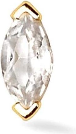 Lark & Berry 14kt yellow gold Veto sapphire earring - women - Sapphire/14kt Yellow Gold - One Size