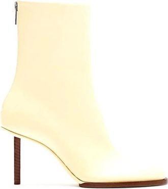 Jacquemus Stivale - Dames - Laarzen met Hak - Wit - 35 EU - Schoenen
