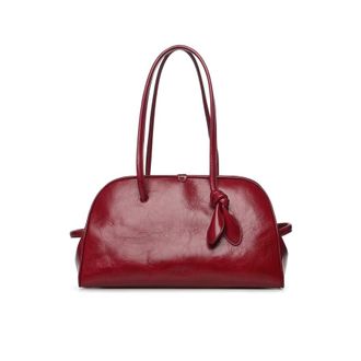 Jacquemus le Turismo Leather Bowling Bag