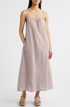 Eileen Fisher Cami Maxi Dress in Cocoa at Nordstrom Rack, Size X-Small