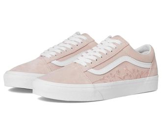 Vans Mens Vans Old Skool Sneakers Sepia Rose Embroidered Lifestyle Shoes HAWK2097