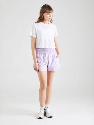 Nike One Shorts Womens Lilac Bloom Dri-FIT High Waisted Brief-Lined SRT706