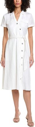 Karl Lagerfeld Karl Lagerfeld Midi Faux Surplice Dress