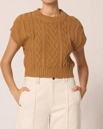 Cleobella Gigi Sweater In Tan
