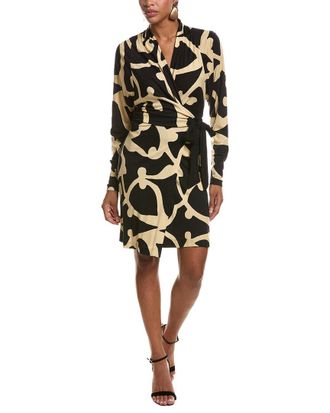 Diane Von F&uuml;rstenberg Diane Von Furstenberg Arlo Wool-Blend Mini Dress