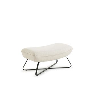 AM.PM Voetenbank met bekleding in zuiver linnen, Helma