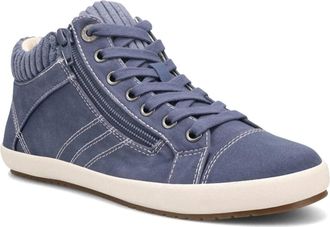 Taos Womens Startup Sneaker In Indigo Distressed
