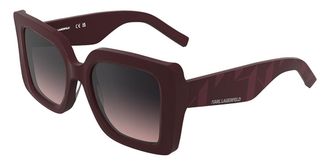 Karl Lagerfeld KL6203S 601 Womens Sunglasses Red Size 52