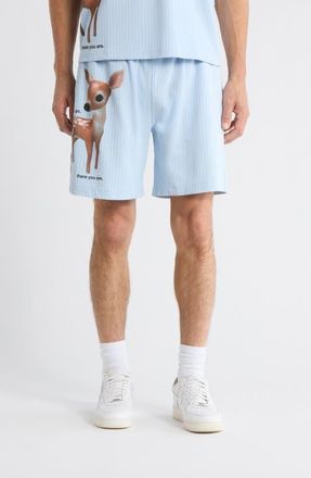 Pleasures Pet Shorts in Blue at Nordstrom, Size Xx-Large