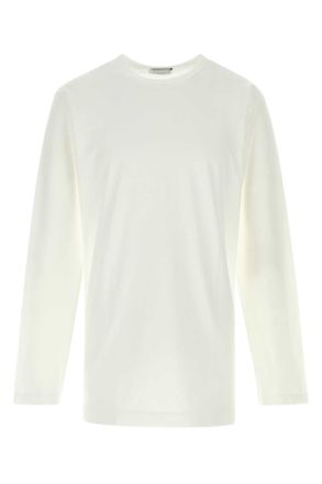 Yohji Yamamoto White Cotton T Shirt