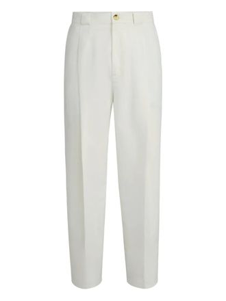 Brunello Cucinelli Pantaloni pliss&eacute; - Bianco
