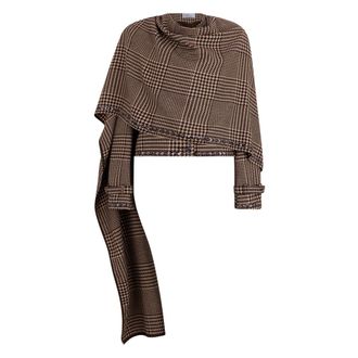 Giuseppe Di Morabito Jassen, Dames, Bruin, M, Houndstooth Cape