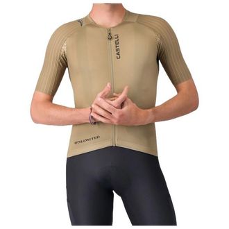 Castelli Unlimited Pro 2 Jersey Velotrikot f&uuml;r Herren | beige