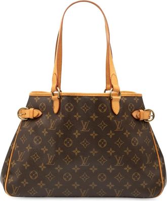 Louis Vuitton Borsa tote Batignolles Horizontal con monogramma 2005 - Marrone