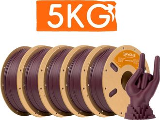 OEM Filamento De Fibra De Carbono Para Impresoras 3d, 1,75 Mm De Di&aacute;metro, Alta Resistencia, Magenta - 5 Kg