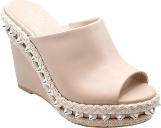 Charles by Charles David Haider Platform Wedge Sandal in Beige-Sm at Nordstrom Rack, Size 6.5