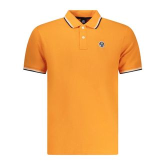 North Sails Polo Shirts, male, Orange, Size: 3XL Short-sleeve Polo Shirt