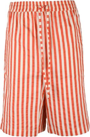 Alysi Long Shorts - Dames - Korte Broeken - Oranje - 2XS - Katoen - Korte Broeken