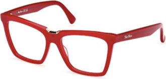 Max Mara Mm 5111 Frame - unisex - Brillen - Rood - 54 MM - Accessoires