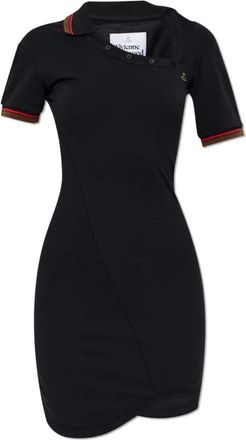 Vivienne Westwood Glory Polojurk - Dames - Korte kleedjes - Zwart - S - Katoen - Kleedjes