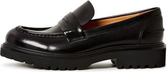Cesare Gaspari Leren Loafers Dennise - Zwart - Dames - Loafers - Zwart - 40 EU - Leer - Schoenen