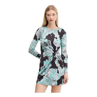 Desigual Kleedjes, Dames, Veelkleurig, L, Wall Lacroix Jurk