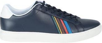 Paul Smith Rex Sneakers Low-Top Trainers for Women in Navy Leather Embroidery