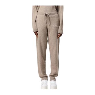 Karl Lagerfeld Sweatpants, female, Brown, M, Cashmere Lounge Trousers