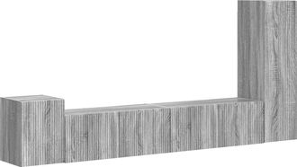 vidaXL Conjunto De Mueble De Tv 3 Uds. Gris Sonoma Vidaxl