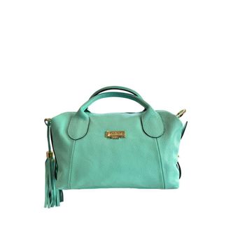 Baldinini Turquoise Cowhide Womens Handbag