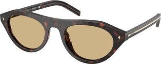 Prada PR B15S 17N70R Womens Sunglasses Tortoiseshell Size 51