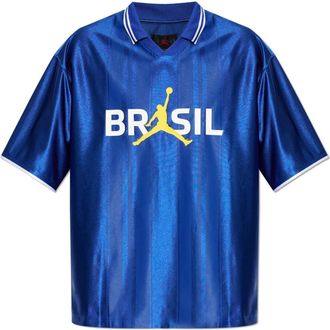 Nike Sportswear, male, Blue, Size: 2XL Jordan Polo