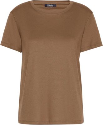 Max Mara Mujer, Camisetas, Marr&oacute;n, Talla: L