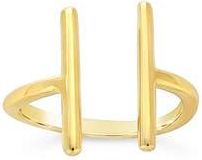 Sterling Forever Parallel Split Ring in Gold at Nordstrom Rack, Size 8