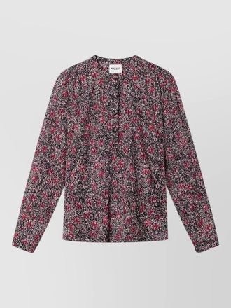 Isabel Marant cotton floral-print blouse