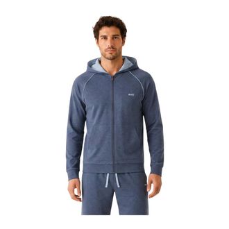 HUGO BOSS Uomo, Felpe, Blu, L, new