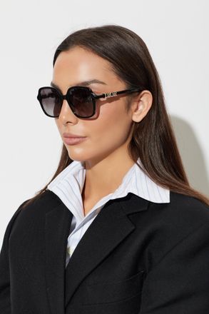 Dior Treasure S1l Sunglasses, Unisex, Black