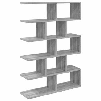 vidaXL Estante De Pared Sonoma Gris 70 X 20 X 100 Cm Vidaxl