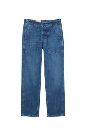 Fortela Relaxed Fit Denim Pants in Blue at Nordstrom, Size 32 X 31 Eu