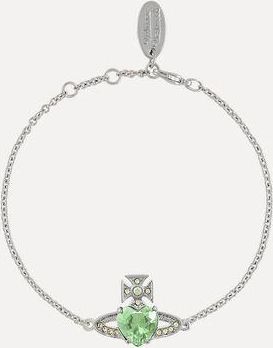 Vivienne Westwood Ariella Bracelet Platinum-light-green-cz-chrysolite-crystal Platinum-light-green-cz-chrysolite-crystal Women